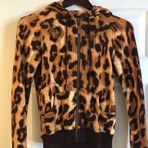 L.A.M.B. Leopard Hoodie Gwen Stefani